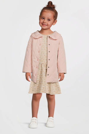 korte jurk beige