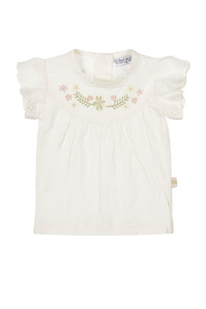 blousetop ecru broderie