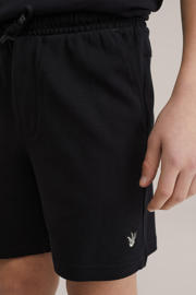 thumbnail: WE Fashion slim sweatshort zwart