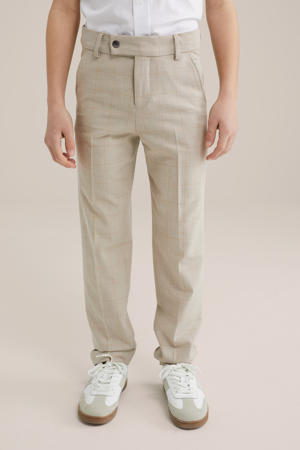 slim pantalon beige