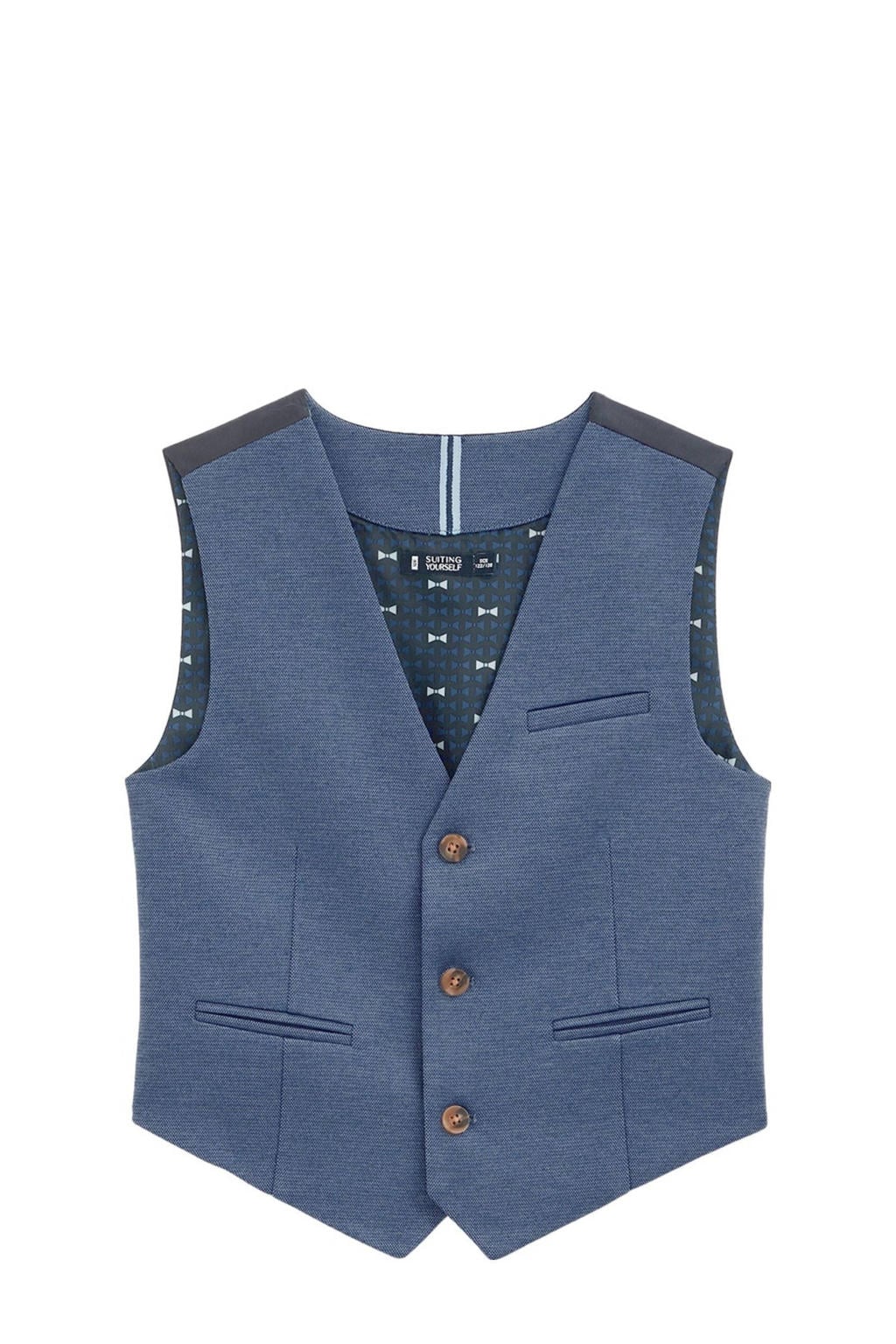 WE Fashion gilet blauw