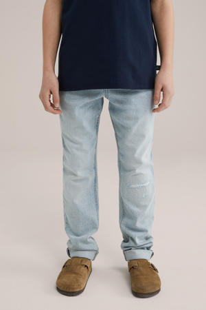 regular fit jeans light blue denim
