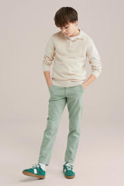 thumbnail: WE Fashion slim chino lichtgroen