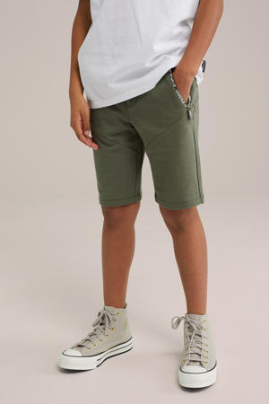 sweatshort groen