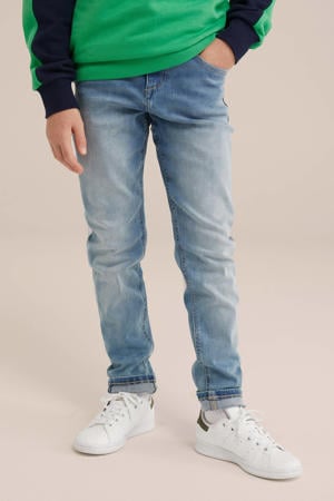 slim fit jeans medium blue denim