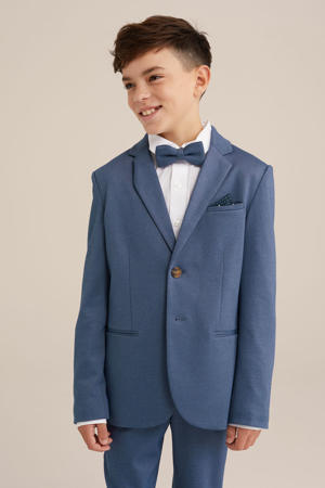 colbert donkerblauw melange