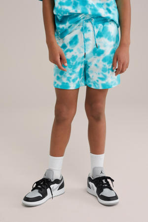 sweatshort blauw