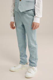 thumbnail: WE Fashion slim casual broek mintgroen