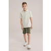 WE Fashion Blue Ridge regular fit denim short kaki