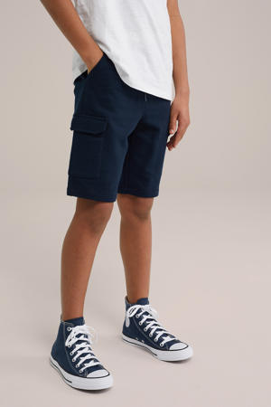 sweatshort donkerblauw