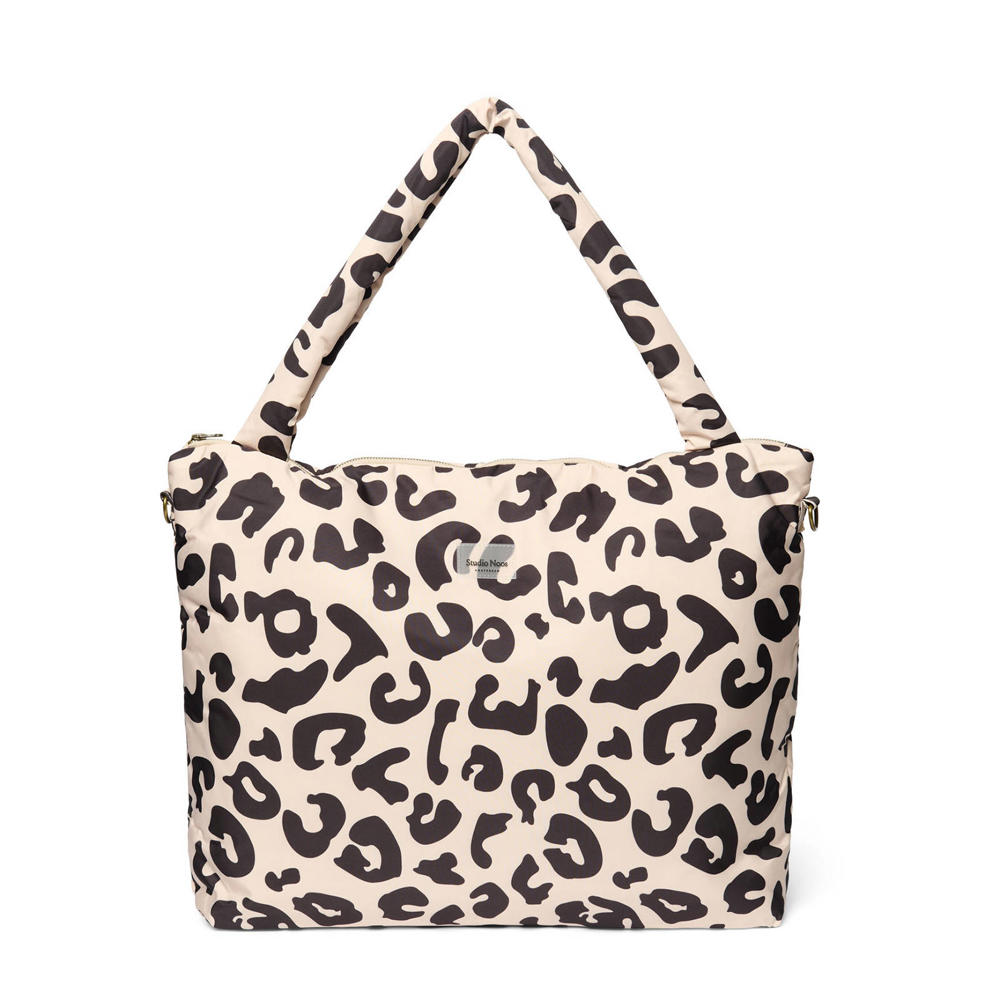 Studio Noos luiertas Holy Cow Puffy Diaper Bag ecru