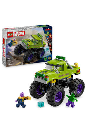 De Hulk Truck vs. Thanos Bouwbaar Superhelden Speelgoed 76312