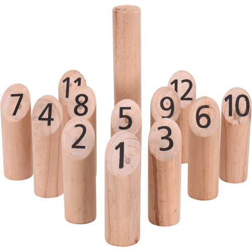 Tender Toys Kubb nummerspel Buitenspeelgoed | Buitenspeelgoed van Tender Toys afbeelding