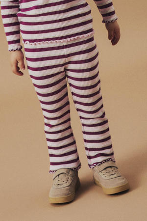 bootcut casual broek roze