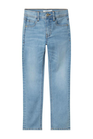 slim fit jeans light blue denim