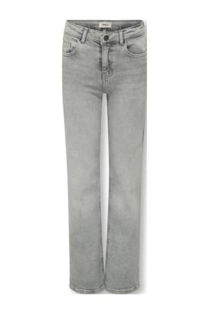 wide leg high waist jeans grey denim