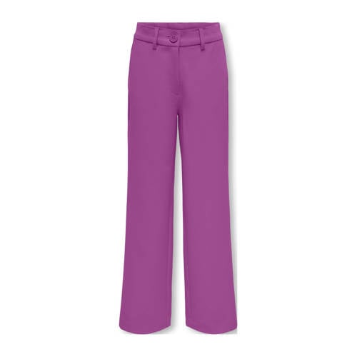 KIDS ONLY GIRL pantalon KOGLANA-BERRY paars Broek Rosé Meisjes Polyester