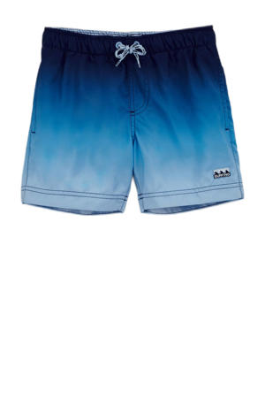 zwemshort donkerblauw/blauw