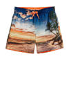 Blauw/oranje