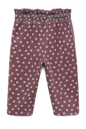 casual broek donkerrood