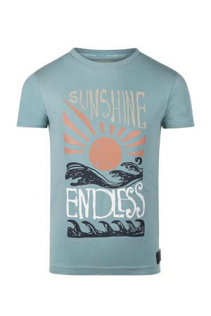 T-shirt grijsblauw
