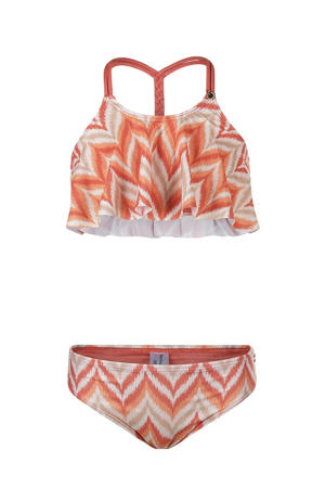 bikini roze/oranje/ecru