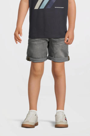 denim short grey denim