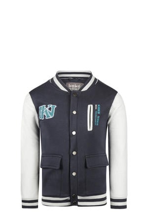 baseball jacket lente donkerblauw