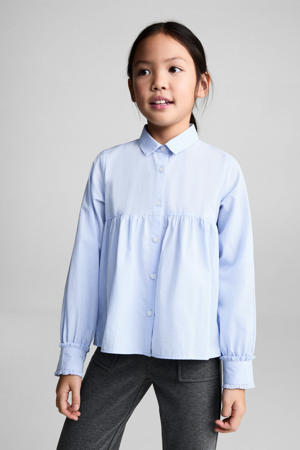 blouse lichtblauw