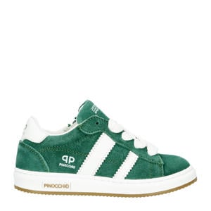 suède sneakers groen