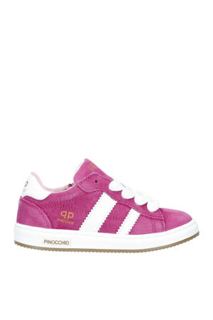suède sneakers fuchsia