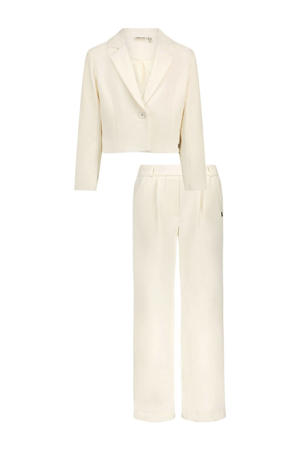 blazer + pantalon offwhite