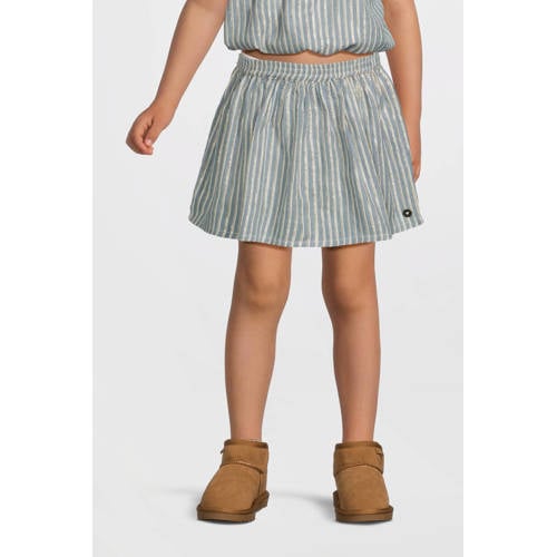 Like Flo midi rok blauw Meisjes Katoen Streep
