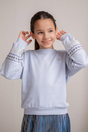 sweater lichtblauw