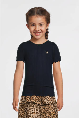 T-shirt donkerblauw