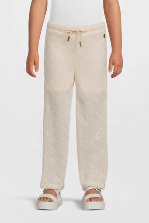 straight casual broek beige