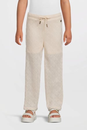 straight casual broek beige
