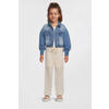 Like Flo straight casual broek beige