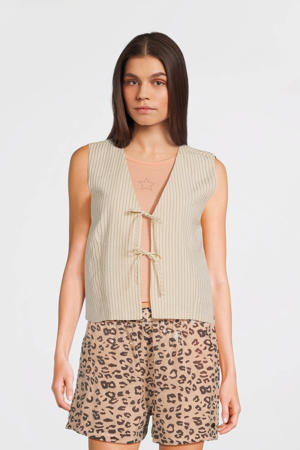 gilet crème