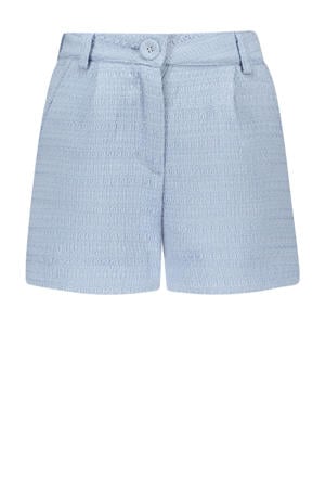 casual short lichtblauw