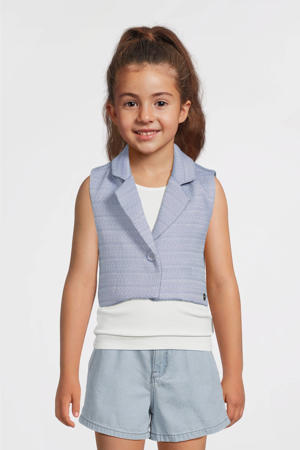 gilet lichtblauw