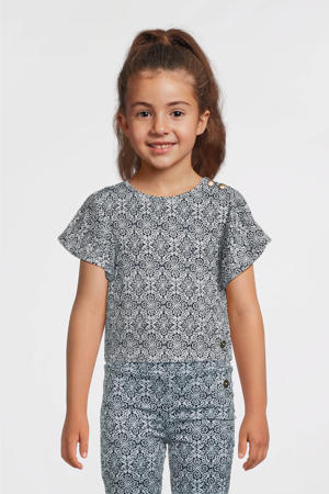 blousetop blauw