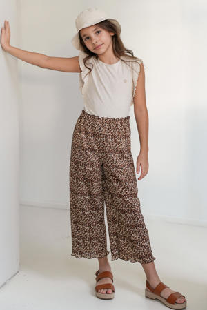 straight casual broek bruin