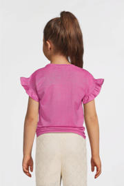thumbnail: Like Flo T-shirt fuchsia met glitter