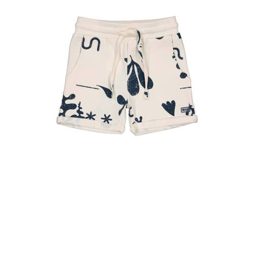 Quapi Mini regular sweatshort antraciet Korte broek Grijs Jongens Stretchkatoen - maat 86 afbeelding
