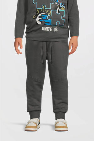 regular casual broek grijs 
