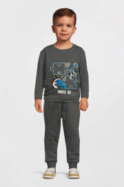 thumbnail: Quapi Mini regular casual broek grijs