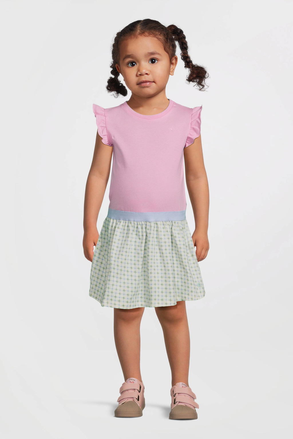Quapi Mini korte jurk roze
