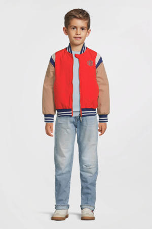 baseball jacket rood