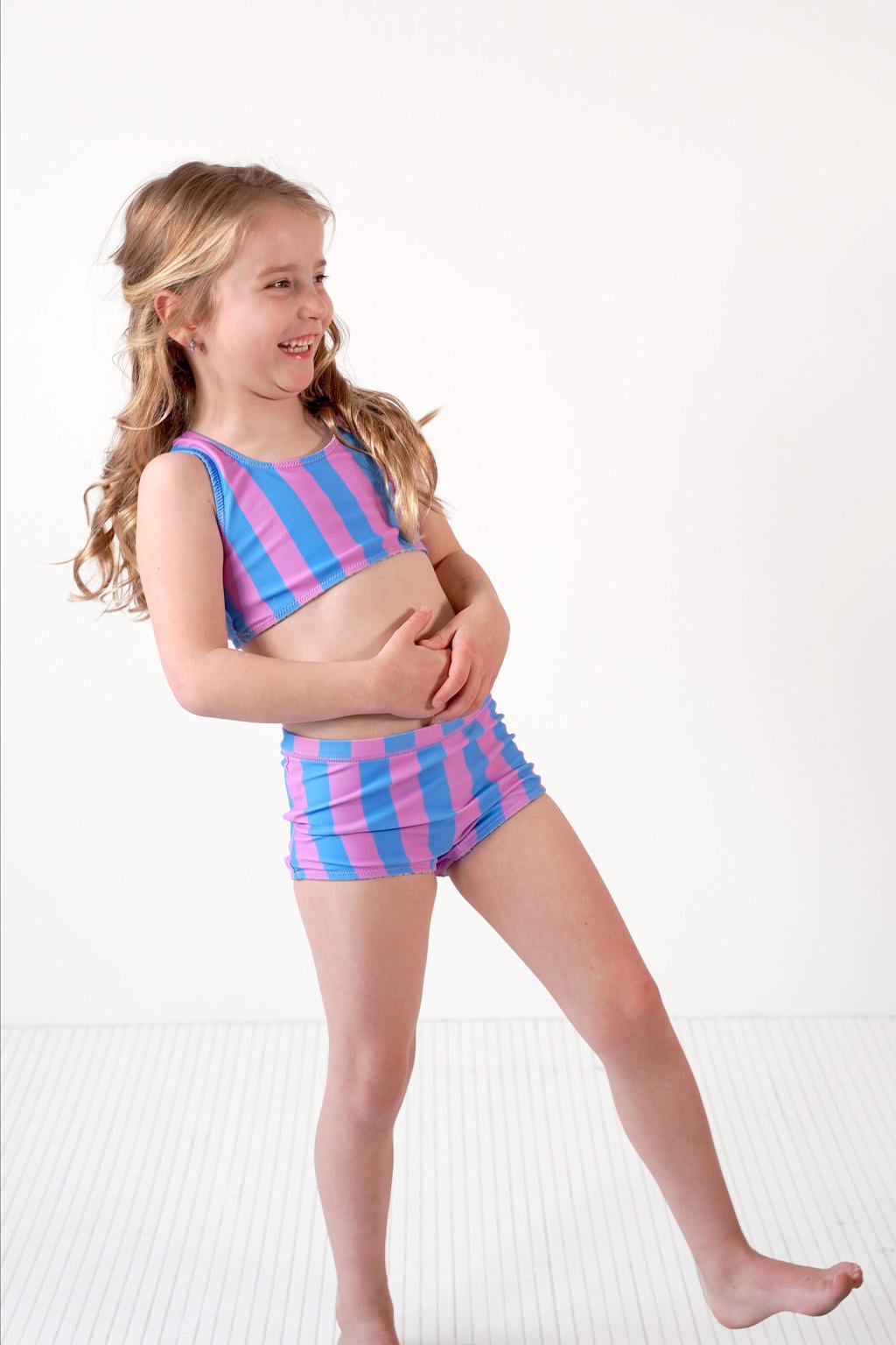B.Nosy reversible bikini paars/blauw